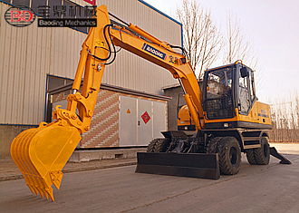 宝鼎轮式挖掘机图片 宝鼎轮式挖掘机图片