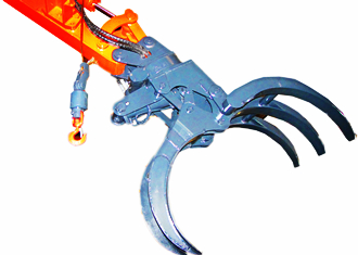 宝鼎80轮式抓木机抓具