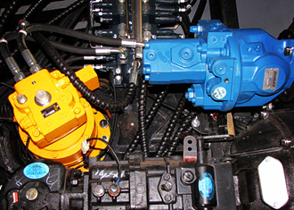 宝鼎抓木机液压系统 宝鼎抓木机液压系统